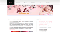 Desktop Screenshot of massage-lyon-yalin.com